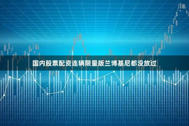 国内股票配资连辆限量版兰博基尼都没放过